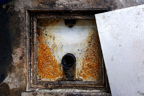 foul odors and slow draining sinks are signs that your grease trap needs cleaning